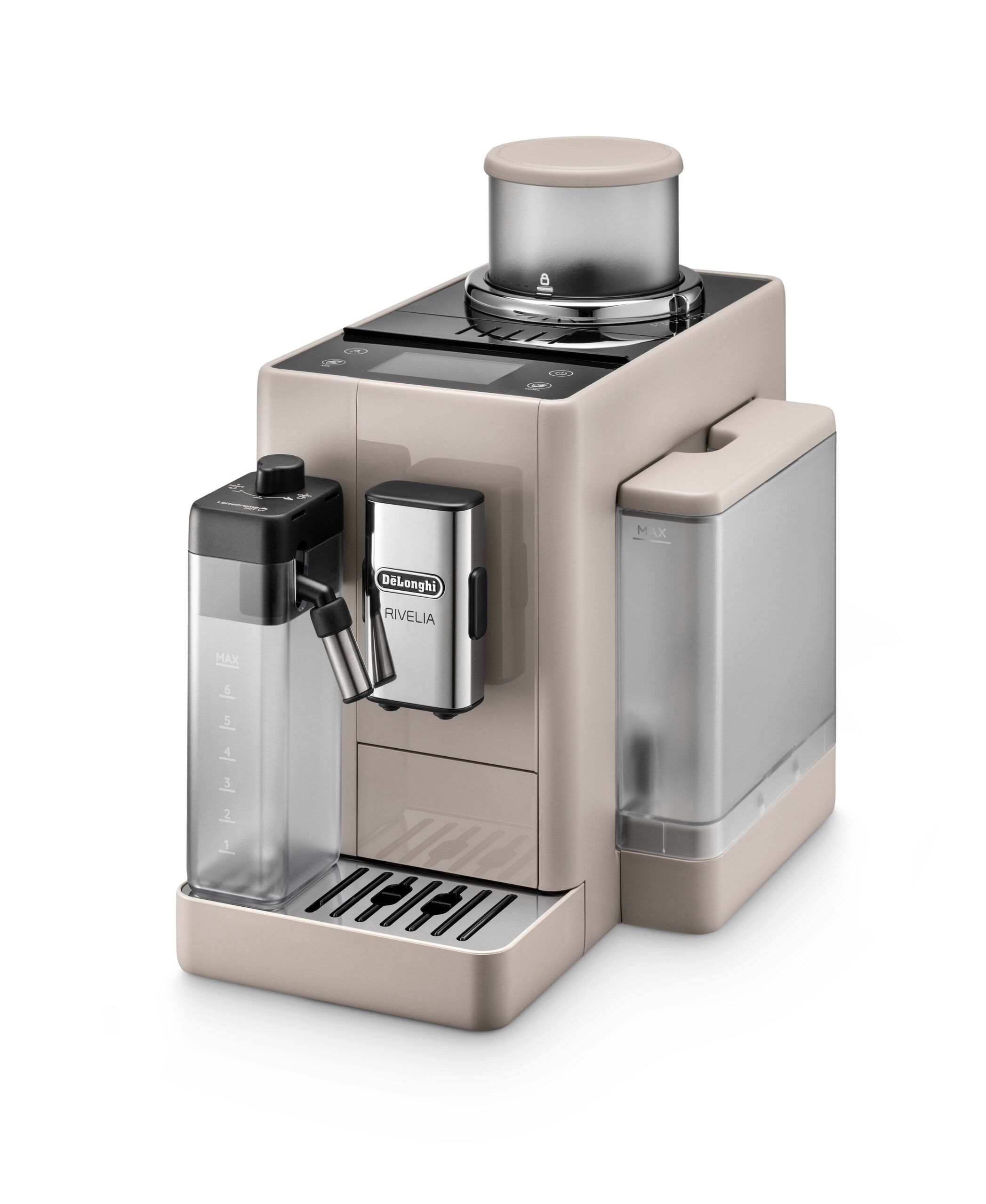מכונת אספרסו דלונגי Delonghi דגם RIVELIA EXAM440.55.BG קרם - יבואן רשמי – תמונה 2