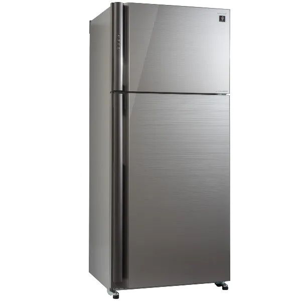 מקרר 2 דלתות שארפ Sharp SJ-5778SL מקפיא עליון 588 ליטר זכוכית כסופה NoFrost עם מצב שבת גלאט מהדרין - יבואן רשמי | משלוח מהיר – תמונה 2