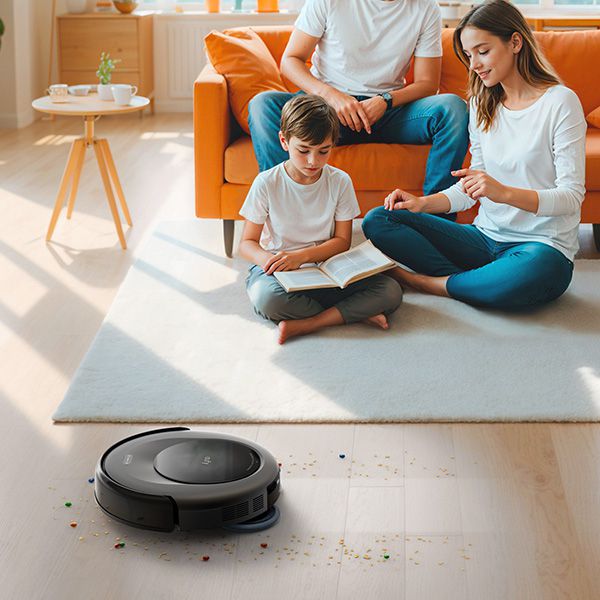 שואב אבק רובוטי שוטף Anker Eufy Omni C20 – תחנת עגינה חכמה ושאיבה 7000Pa | יבואן רשמי-משלוח מהיר – תמונה 5