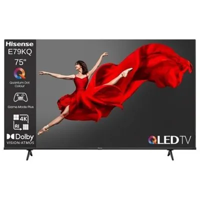 טלוויזיה חכמה 55 אינץ' Hisense 55E79KQ QLED 4K UHD יבואן רשמי – תמונה 7