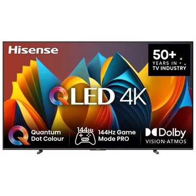 טלוויזיה חכמה 100 אינץ' Hisense 100E79NQ QLED 4K UHD יבואן רשמי – תמונה 7
