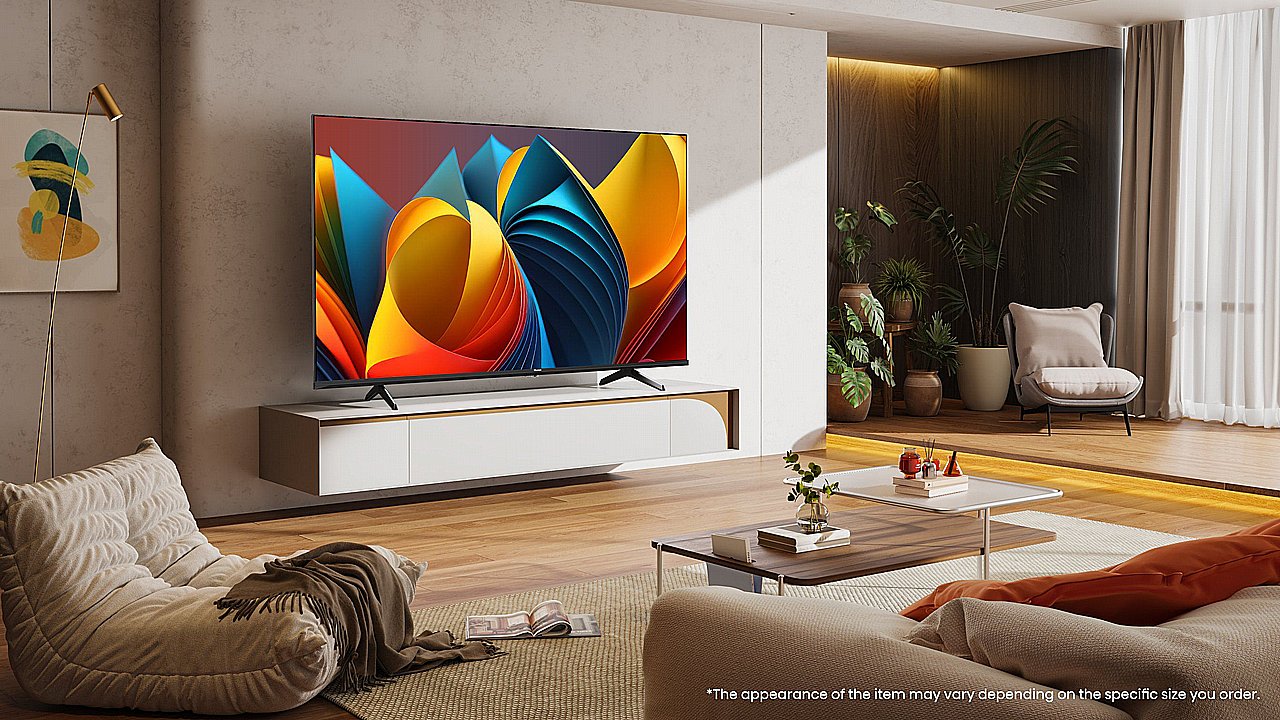 טלוויזיה חכמה 100 אינץ' Hisense 100E79NQ QLED 4K UHD יבואן רשמי – תמונה 4