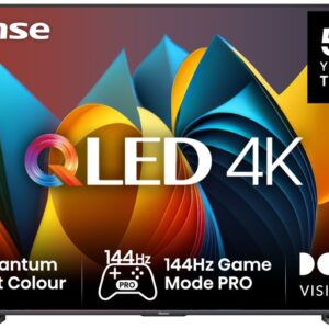טלוויזיה חכמה 100 אינץ' Hisense 100E79NQ QLED 4K UHD יבואן רשמי
