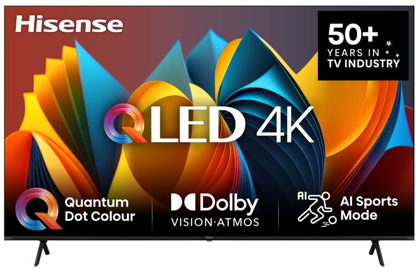 טלוויזיה חכמה 85 אינץ' Hisense 85E79NQ QLED 4K UHD יבואן רשמי