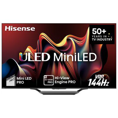 טלוויזיה חכמה 85 אינץ׳ Hisense 85U72NQ – Mini-LED 4K עם 144Hz ו-Dolby Vision IQ | יבואן רשמי – תמונה 9