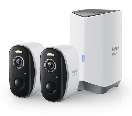 ערכת 2 מצלמות אלחוטיות Baseus Security N1+ Outdoor Camera 2K – תמונה 2