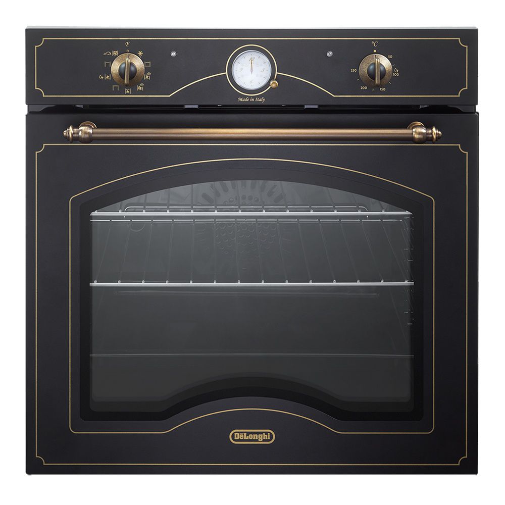 תנור בנוי 74 ליטר 60 ס"מ DeLonghi CM9LAN-IL שחור פחם
