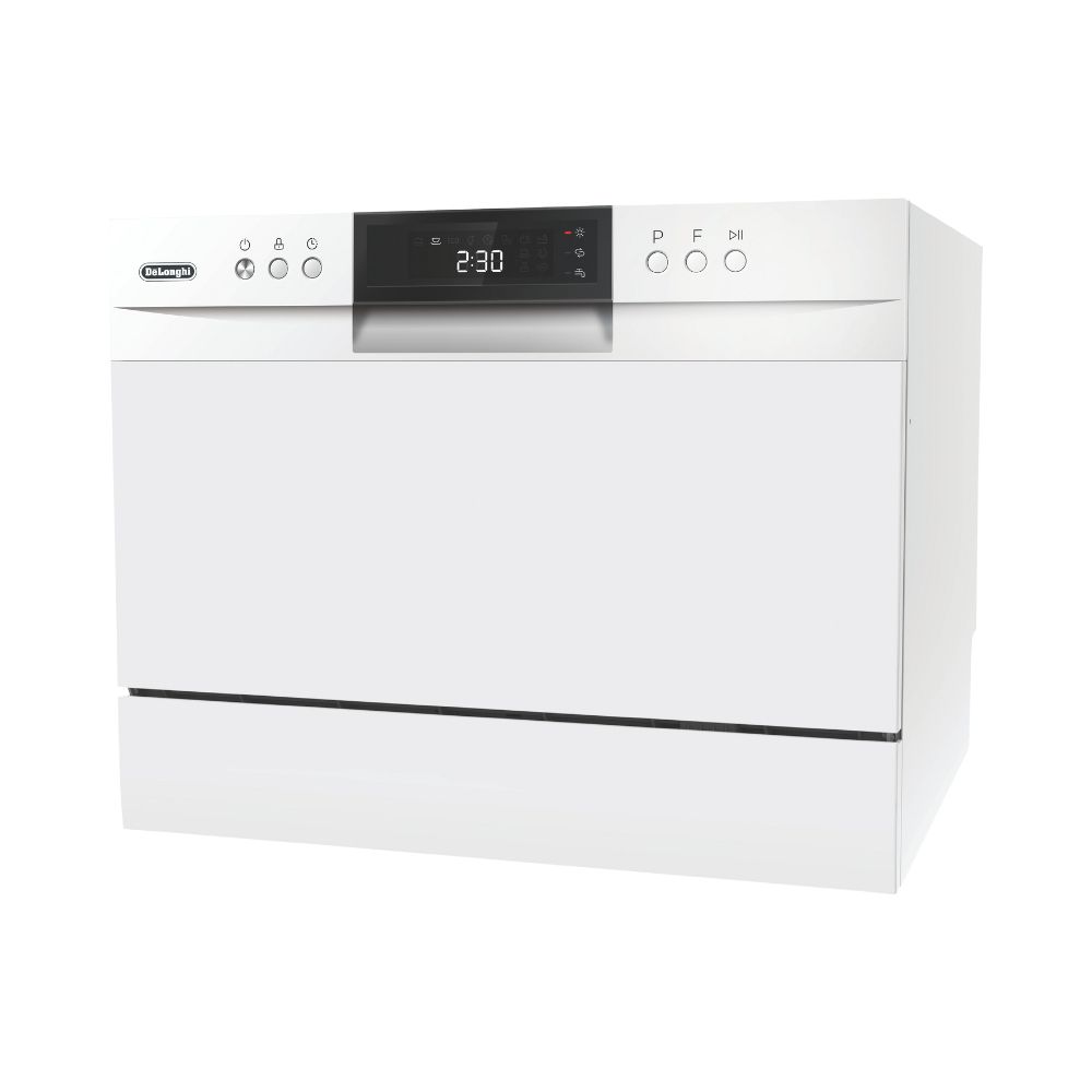 מדיח כלים שולחני רחב דיגיטלי DeLonghi WMD10T לבן