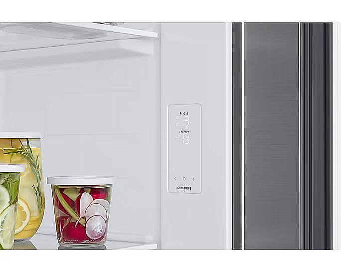 Samsung RS57DG400 – מקרר דלת ליד דלת 583 ליטר סמסונג סילבר עם Space Max | משלוח מהיר