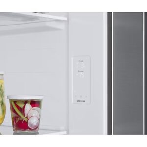 Samsung RS57DG400 – מקרר דלת ליד דלת 583 ליטר סמסונג סילבר עם Space Max | משלוח מהיר