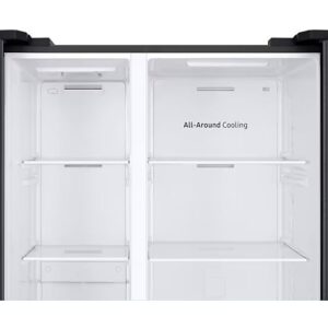 Samsung RS57DG400 – מקרר דלת ליד דלת 583 ליטר סמסונג שחור עם Space Max | משלוח מהיר