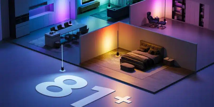 מנורת רצפה עם רמקול Govee RGBICWW Floor Lamp Pro Bluetooth – תמונה 2