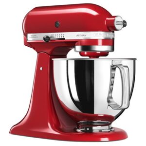 מיקסר KitchenAid 5KSM125EER - אדום - 4.8 ליטר - עוצמה וסטייל במטבח שלך - יבואן רשמי