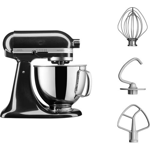 מיקסר KitchenAid 5KSM125EOB - שחור - 4.8 ליטר - עוצמה וסטייל במטבח שלך-יבואן רשמי – תמונה 4