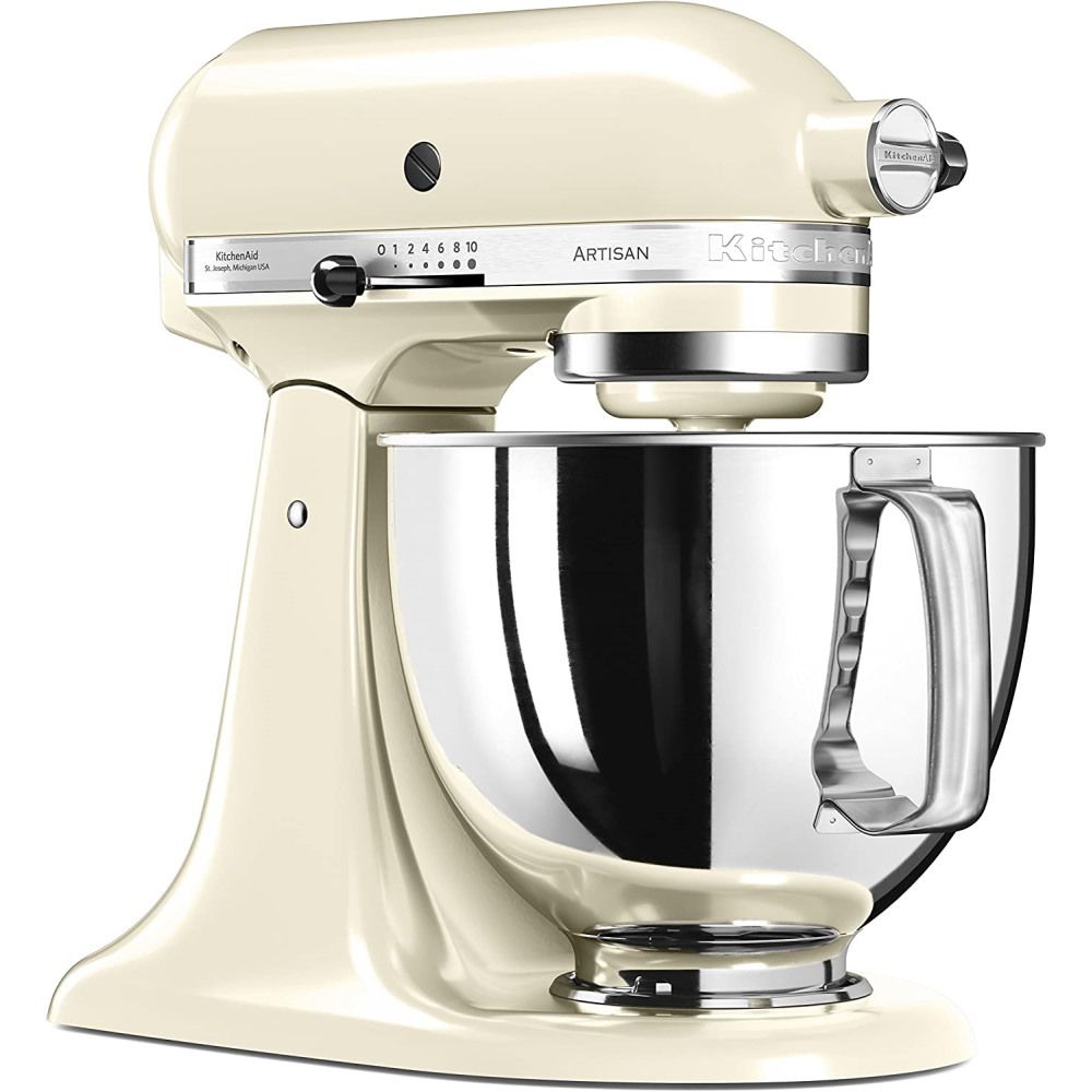 מיקסר KitchenAid 5KSM125EAC - שקד - 4.8 ליטר - עוצמה וסטייל במטבח שלך – תמונה 3