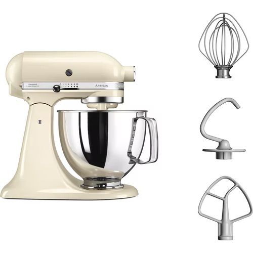 מיקסר KitchenAid 5KSM125EAC - שקד - 4.8 ליטר - עוצמה וסטייל במטבח שלך – תמונה 4