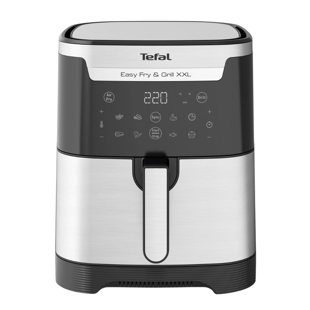 גריל בישול בריא XXL ענק 2 ב-1 Tefal EY801D27 | יבואן רשמי