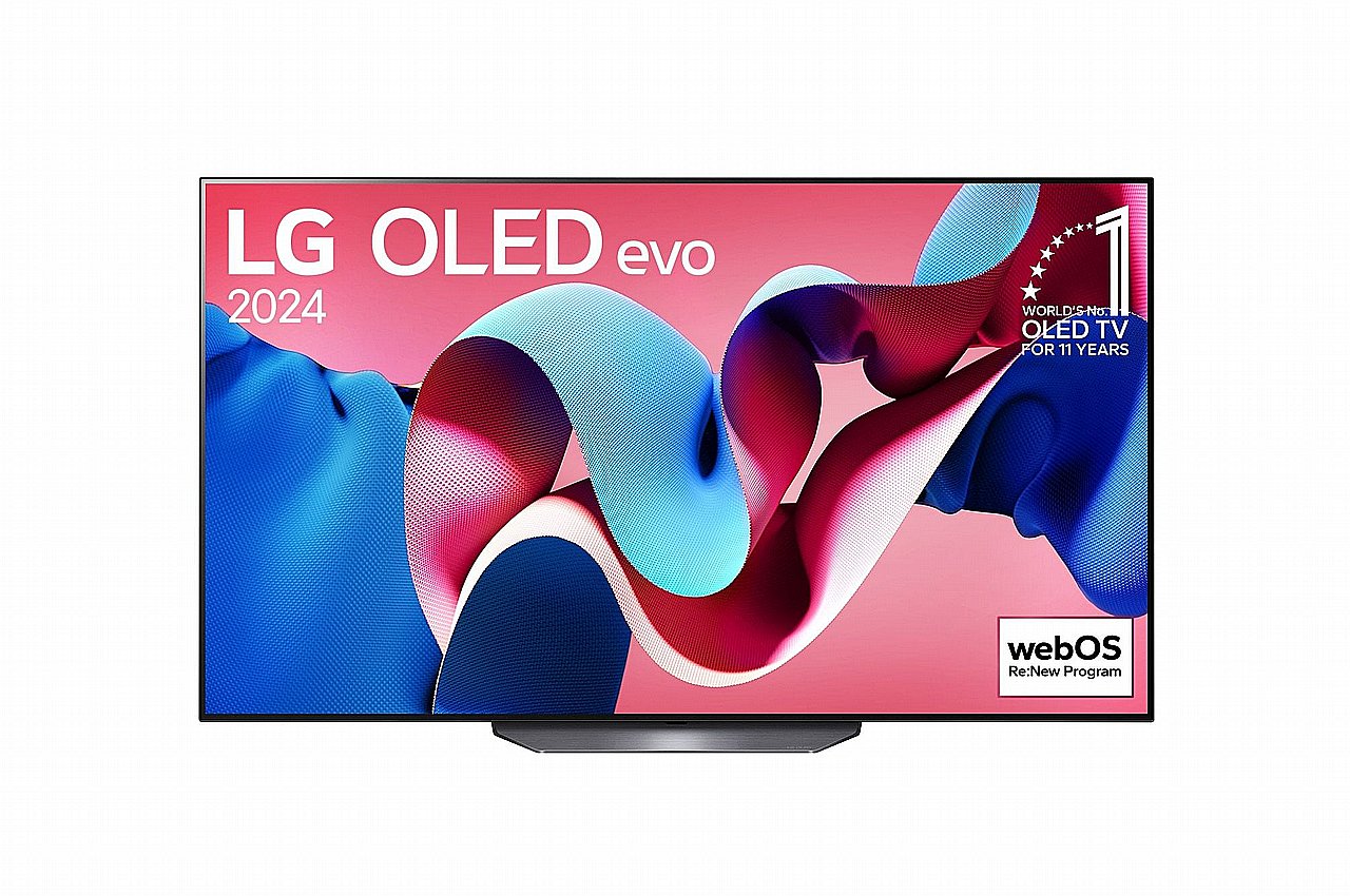 טלוויזיה חכמה 55 אינץ' LG OLED evo 4K Smart TV דגם: OLED55CS4VA
