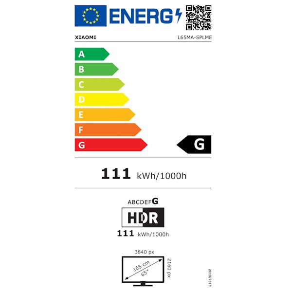 טלוויזיה חכמה 65 אינץ' Xiaomi TV S Mini L65MA-SPLME QD-Mini LED 4K | יבואן רשמי - משלוח מהיר