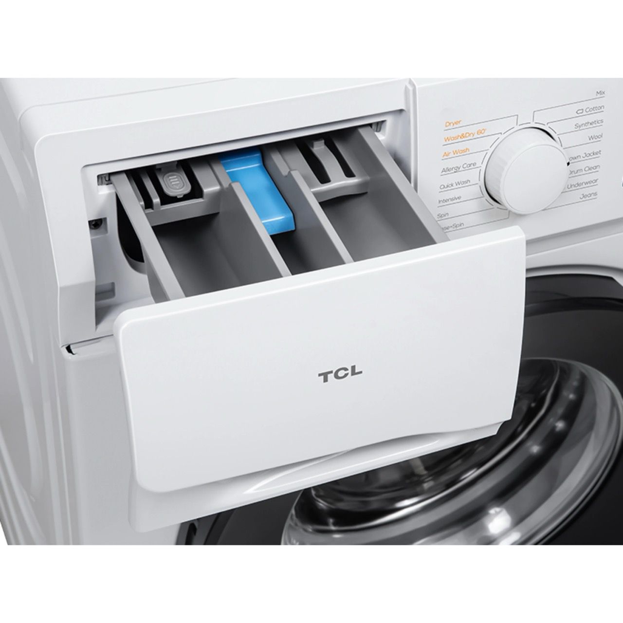 מכונת כביסה 7 ק"ג 1400 סל"ד TCL P607FLW – תמונה 5