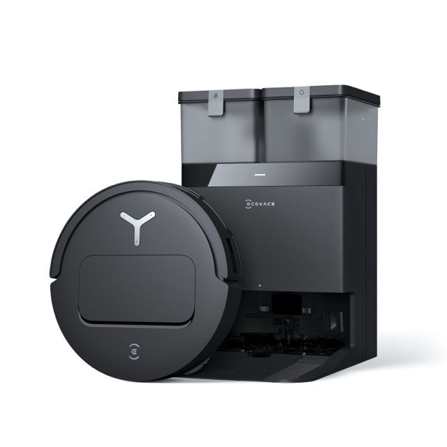 שואב אבק רובוטי מקרצף Ecovacs Deebot T50 Pro Omni שחור - יבואן רשמי