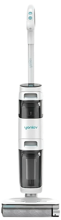 YONIEV U5S – שואב ושוטף רצפות אלחוטי חכם עם ניקוי עצמי ועיצוב שטוח | יבואן רשמי-משלוח מהיר