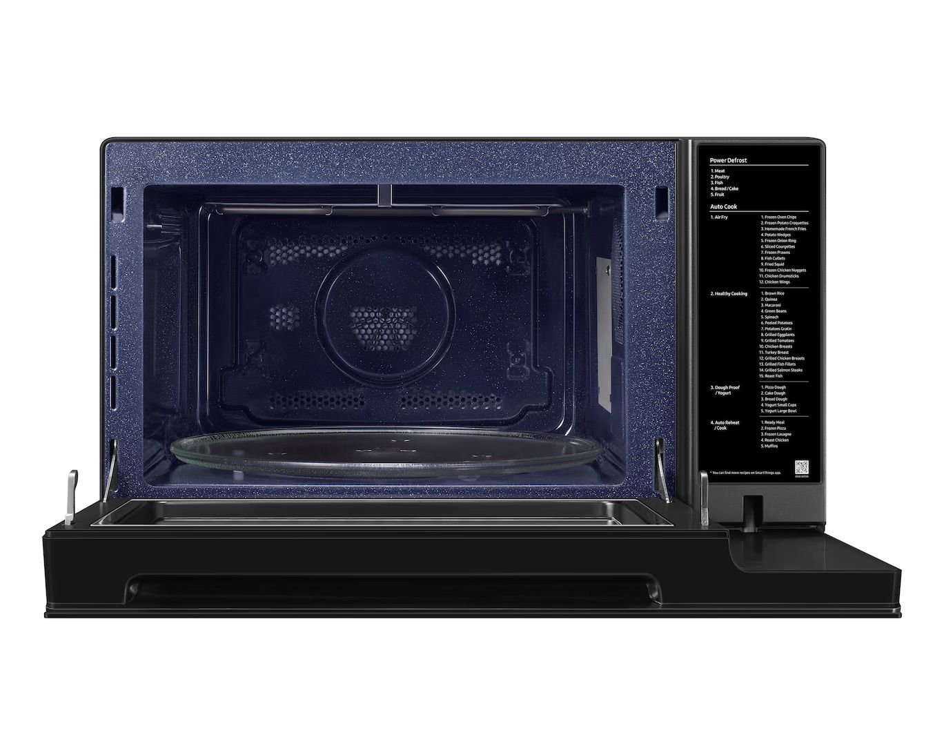 Samsung MC32DG7646CKLI - מיקרוגל סמסונג משולב גריל ואייר פריי 32 ליטר חכם | סמליין-משלוח מהיר – תמונה 2