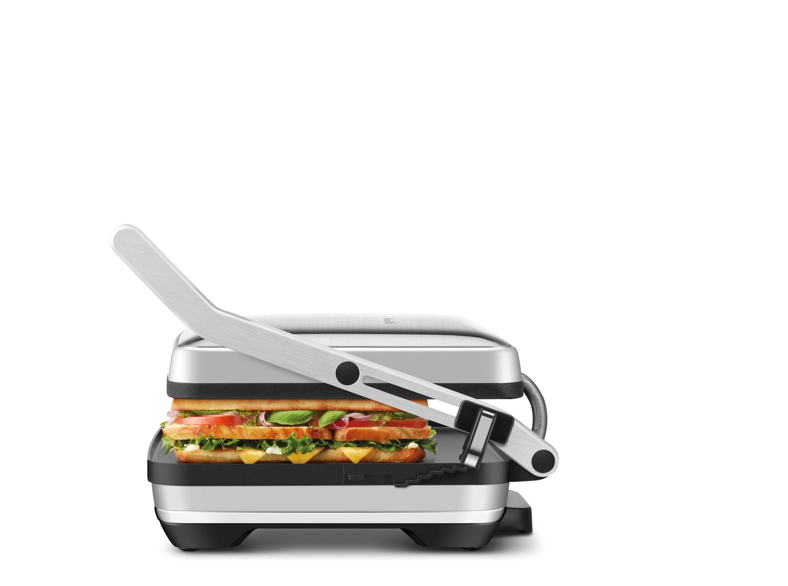 טוסטר לחיצה Breville the Toast & Melt 4 Slice Sandwich Press LSG545BSS יבואן רשמי – תמונה 3