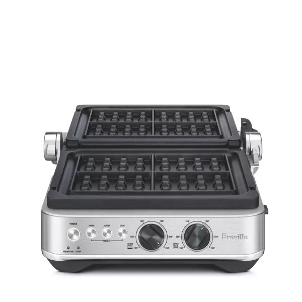 טוסטר גריל לחיצה Breville BGR710BSS - פלטות מתחלפות, שליטה נפרדת, עוצמה של 1800W | יבואן רשמי | משלוח מהיר – תמונה 4