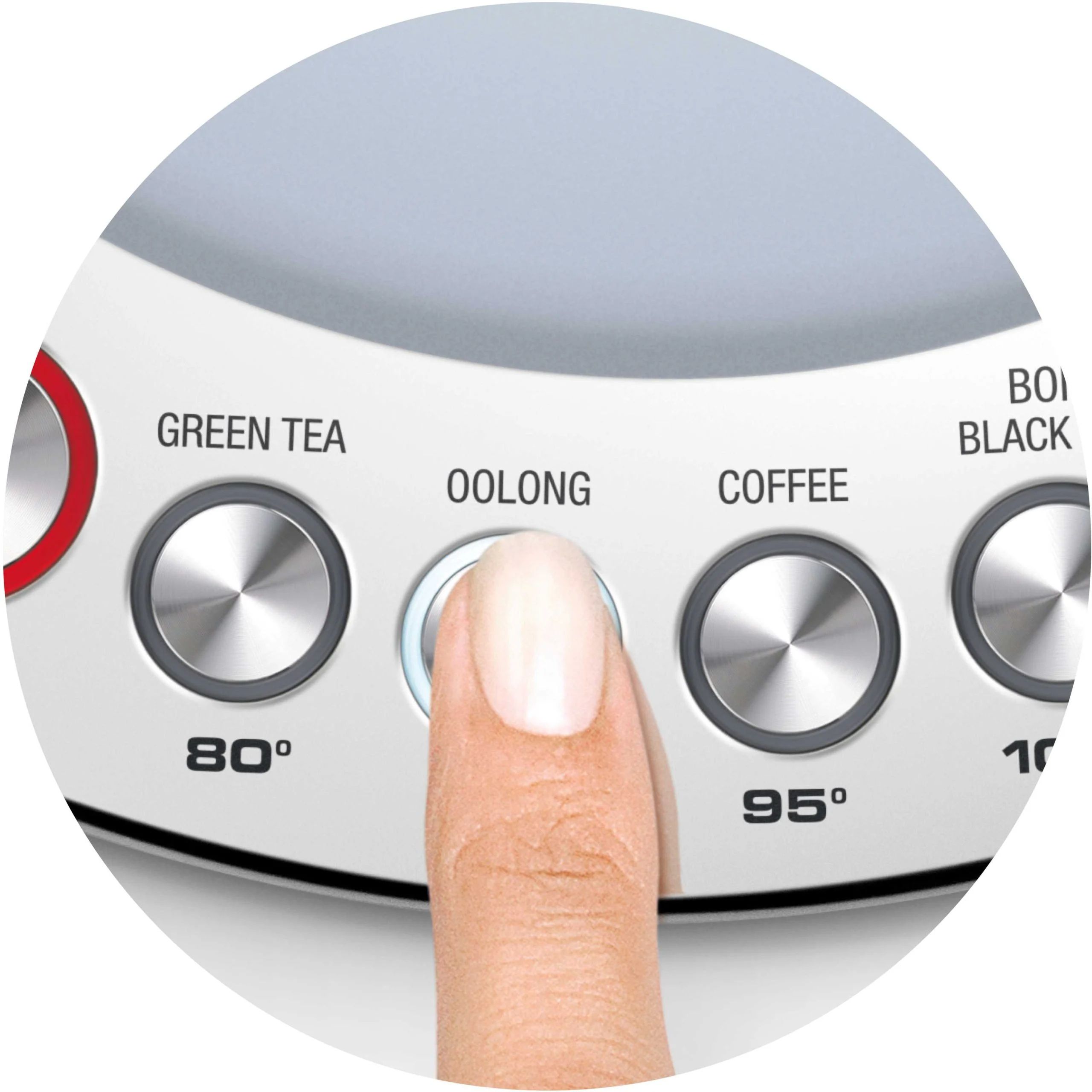 קומקום חכם Breville the TempSet Kettle LKE842LGY יבואן רשמי – תמונה 3