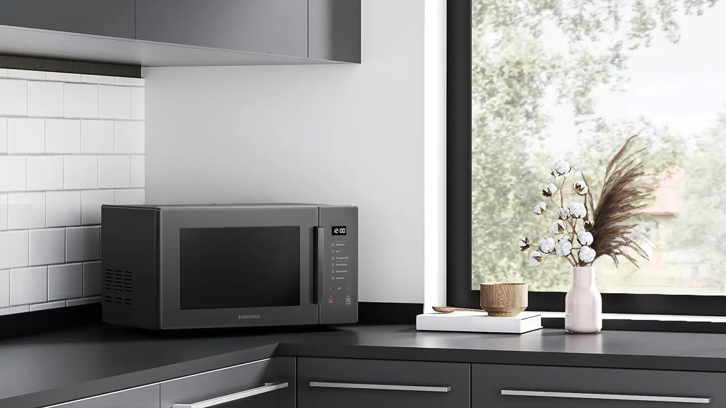 מיקרוגל Samsung MS23T5018AG 23 ליטר ציפוי קרמי, בישול בריא TDS – תמונה 6
