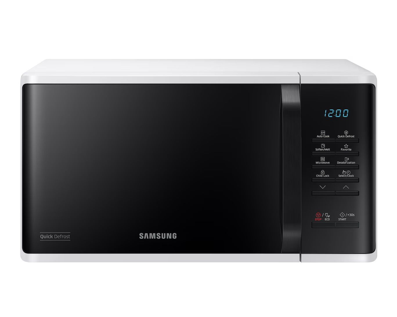 מיקרוגל Samsung MS23K3513AW – בנפח 23 ליטר 800W עם ציפוי קרמי אנטיבקטריאלי | יבואן רשמי-משלוח מהיר