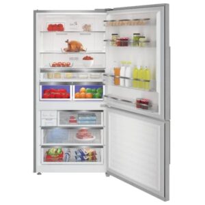 Blomberg KND3958XPP מקרר 2 דלתות מקפיא תחתון 580 ליטר עם Blue Zone, hygAir ואינוורטר שקט - יבואן רשמי | משלוח מהיר