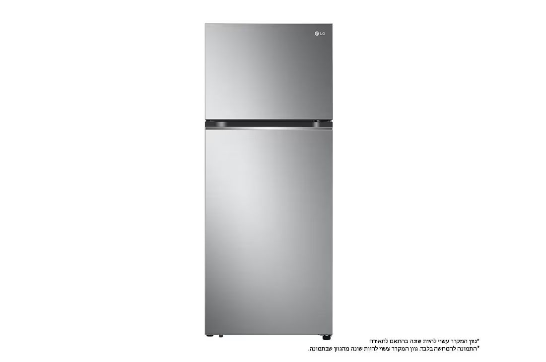 מקרר 2 דלתות מקפיא עליון 461 ליטר LG GR-B445XE יבואן רשמי