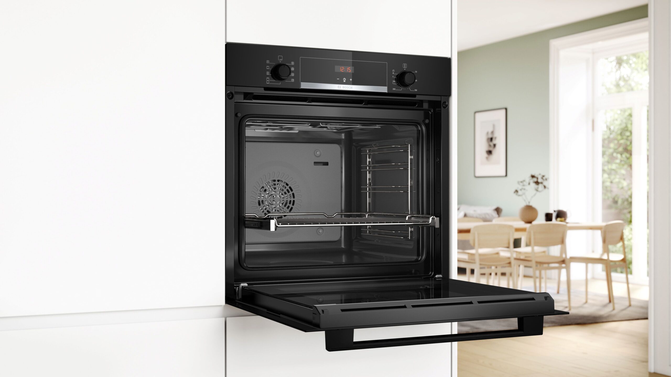 תנור בנוי 60 ס"מ BOSCH HBA534EB3 סדרה 4 – תמונה 8