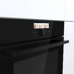 תנור בילד אין 73 ליטר 60 ס"מ Gorenje BCS798S24BG זכוכית שחורה – תמונה 2