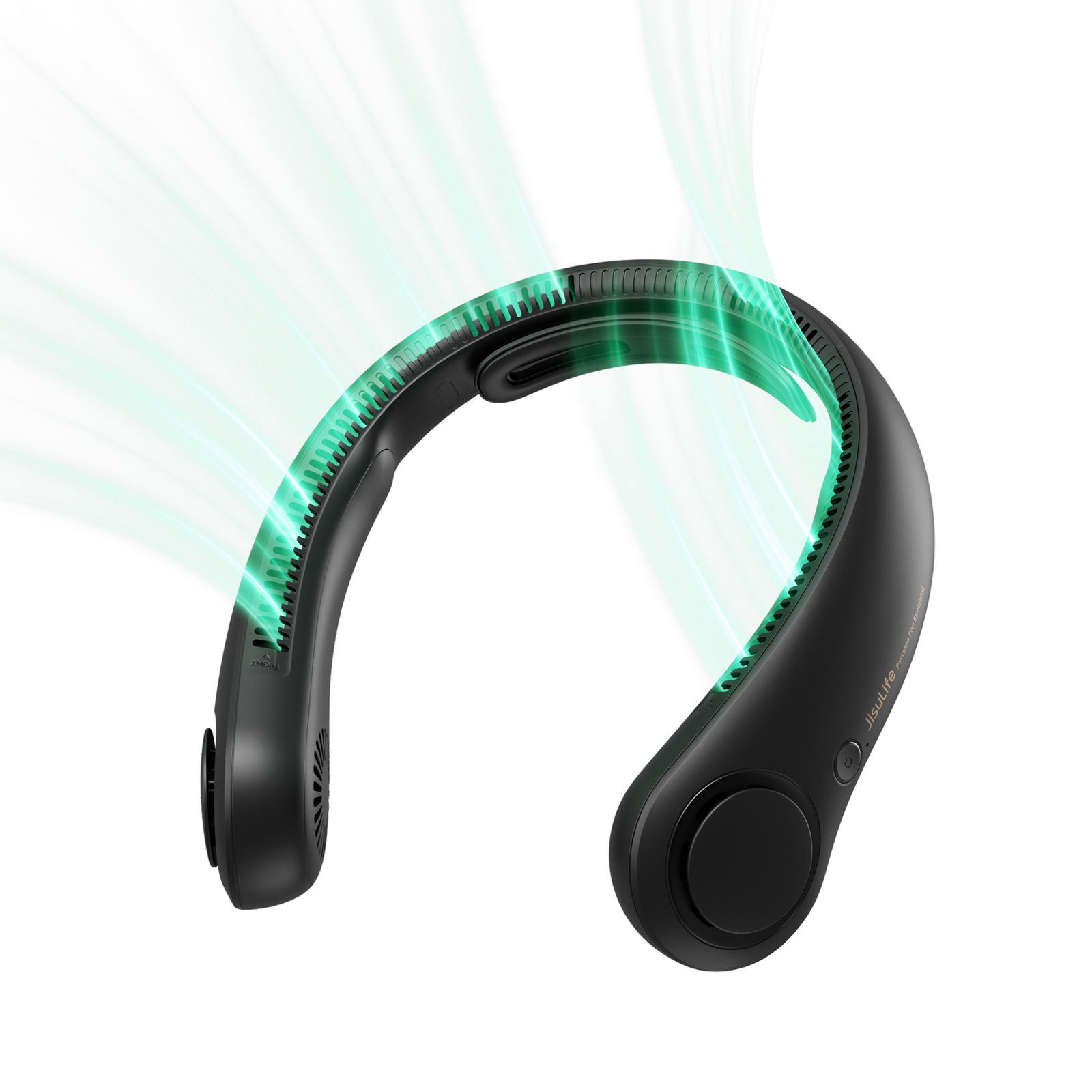 מאוורר צוואר נייד JISULIFE דגם NECK FAN LIFE 4 USB - יבואן רשמי – תמונה 2