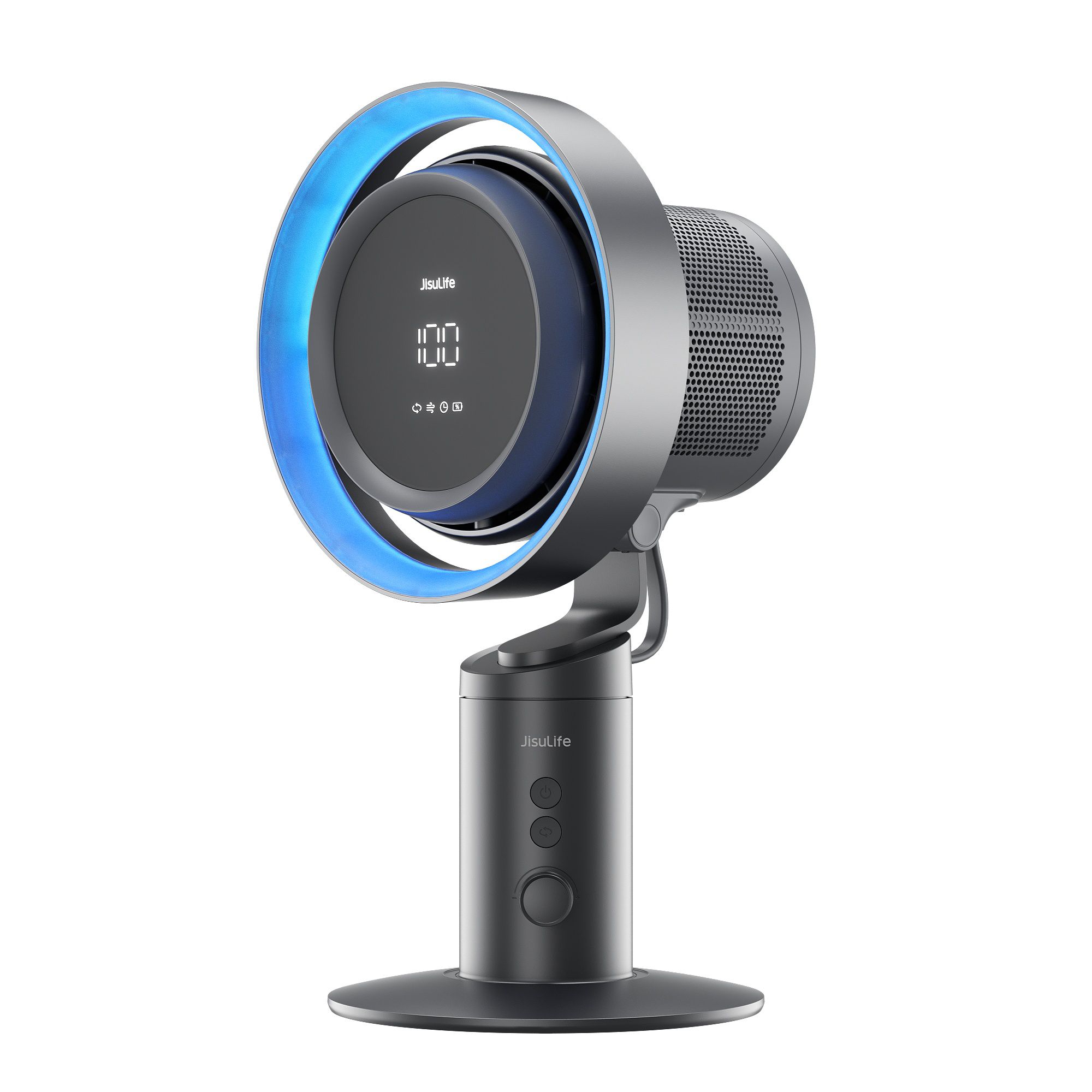 מאוורר שולחן טורבו JISULIFE TABLEFAN PRO3 צבע אפור - יבואן רשמי – תמונה 3