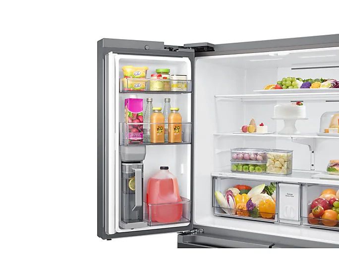 מקרר 4 דלתות Samsung RF59C701ES9 –בנפח 649 ליטר עם SpaceMax ו־Auto Ice Maker – תמונה 3