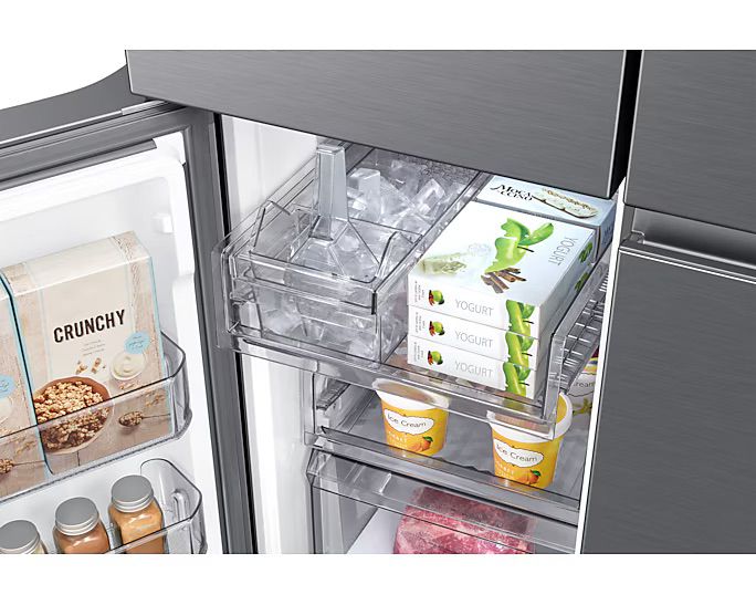 מקרר 4 דלתות Samsung RF59C701ES9 –בנפח 649 ליטר עם SpaceMax ו־Auto Ice Maker – תמונה 4