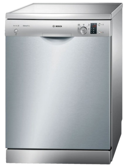 Bosch SMS25AI05E - מדיח כלים 12 מערכות כלים בגימור נירוסטה, שקט וחיסכוני