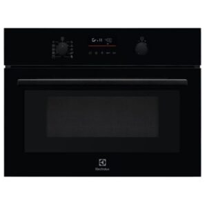 Electrolux EVK6E46Z: מיקרוגל בילד אין משולב גריל- 46 ליטר, שחור