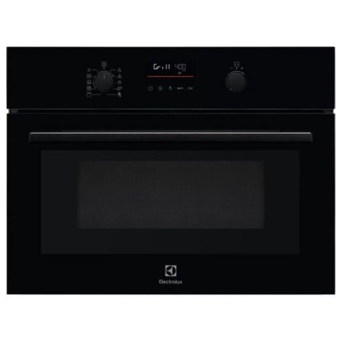Electrolux EVK6E46Z: מיקרוגל בילד אין משולב גריל- 46 ליטר, שחור