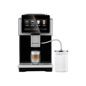 Dr.Coffee H3 – מכונת קפה אוטומטית עם מסך מגע בעברית, הקצפת חלב וניקוי עצמי | יבואן רשמי