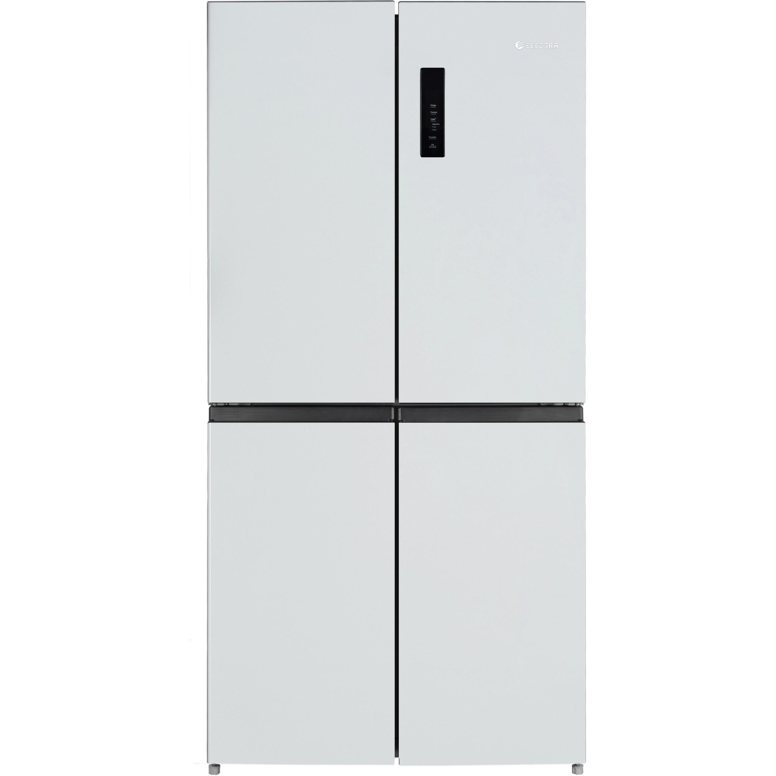 מקרר 4 דלתות Electra EL5510W מקפיא תחתון, 503 ליטר - צבע לבן | יבואן רשמי
