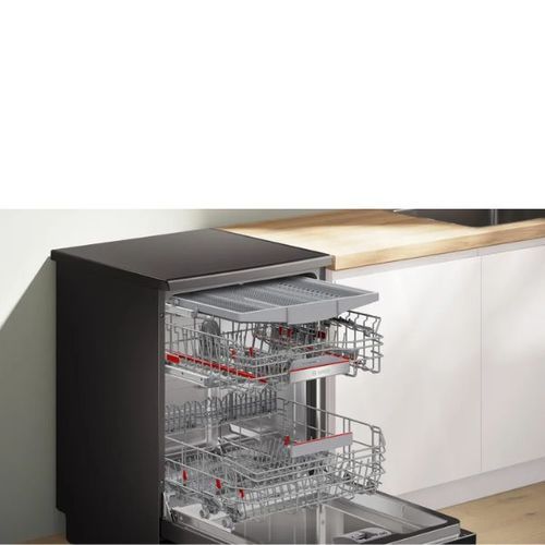 מדיח כלים Bosch SMS6ECC12E Serie 6 רחב,שחור- 14 מע' כלים-גרמניה בוש | יבואן רשמי – תמונה 4