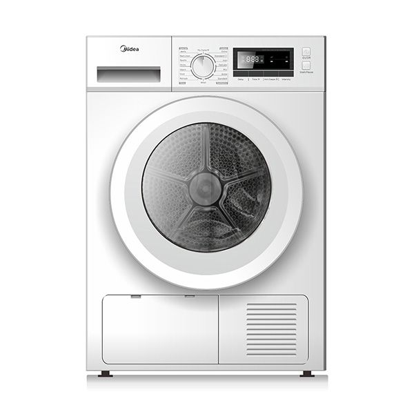 מייבש כביסה קונדנסור MIDEA MDG80-C05/B09E פתח קדמי, 8 ק"ג | יבואן רשמי