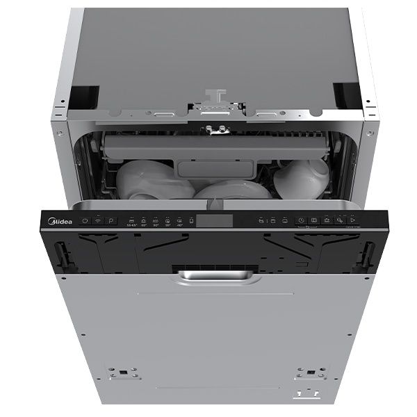 מדיח אינטגרלי צר Midea דגם WQP8-W7704M ברוחב 45 ס"מ עם WIFI ופתיחת דלת אוטומטית | יבואן רשמי – תמונה 4