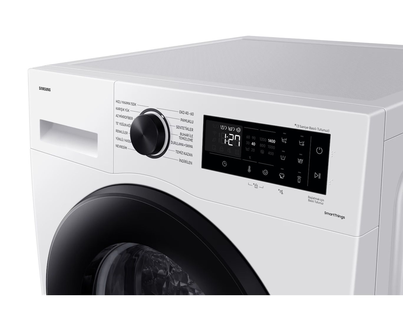 מכונת כביסה 9 ק"ג Samsung WW90CGC045AE – AI Eco Bubble עם Hygiene Steam | יבואן רשמי – תמונה 3