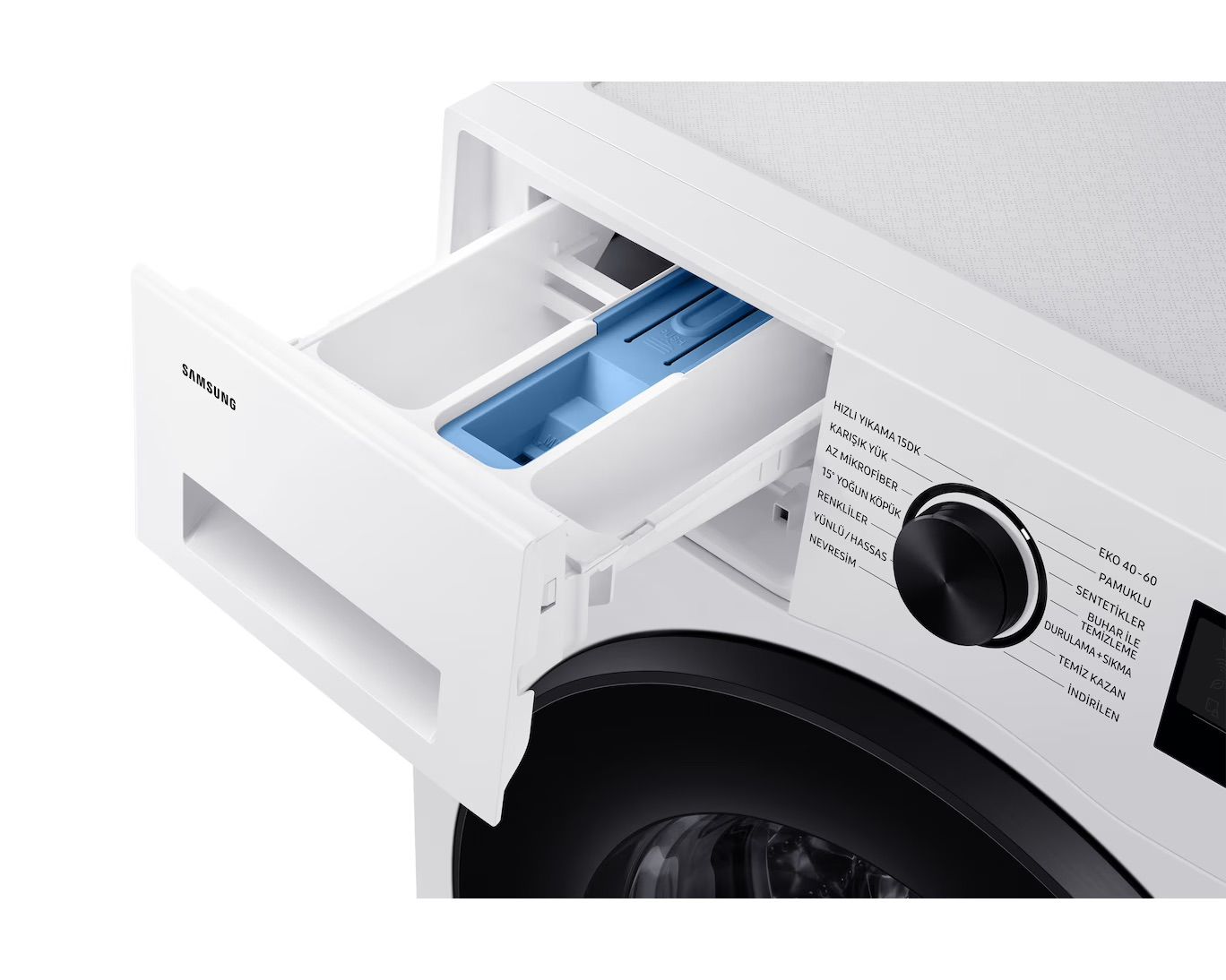 מכונת כביסה 9 ק"ג Samsung WW90CGC045AE – AI Eco Bubble עם Hygiene Steam | יבואן רשמי – תמונה 4